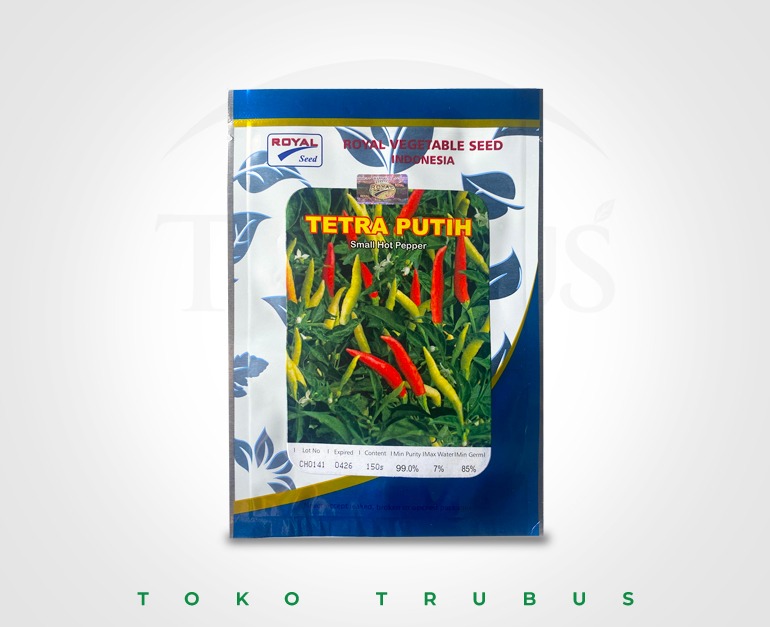 BENIH CABAI RAWIT TETRA PUTIH 150 SEED