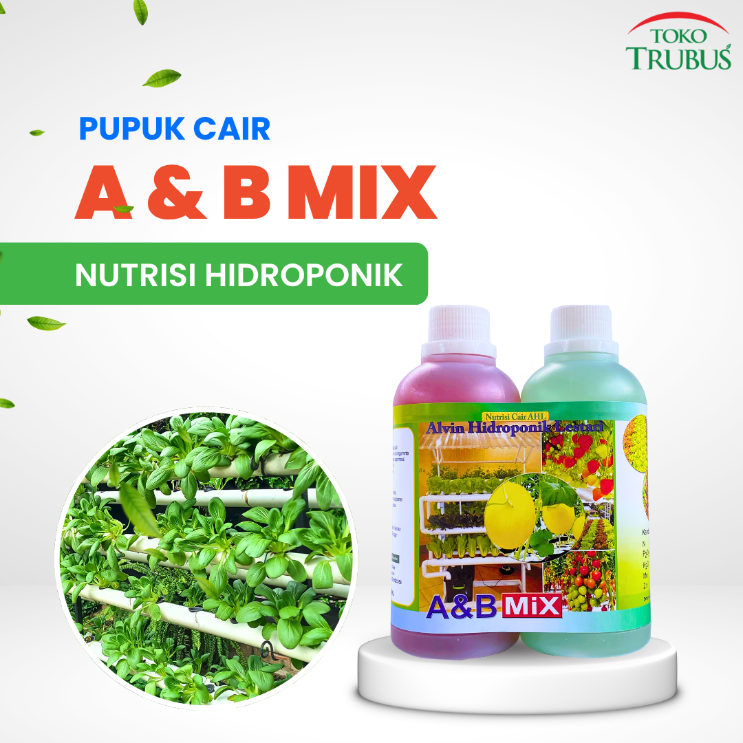 TRUBUS - PUPUK CAIR A&B MIX AHL TANAMAN HIDROPONIK