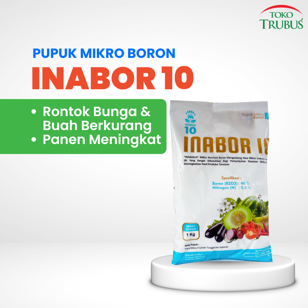 TRUBUS - PUPUK MIKRO BORON INABOR 10